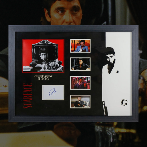 Al Pacino Signed Scarface Display