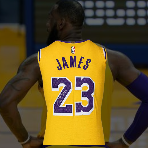 LeBron James Signed Los Angeles Lakers Jersey
