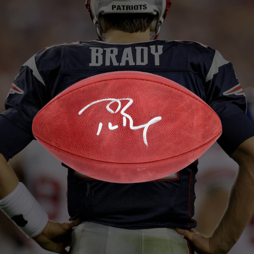 Tom Brady Signed NFL Ball