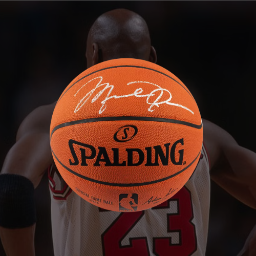 Michael Jordan Signed Basketball
