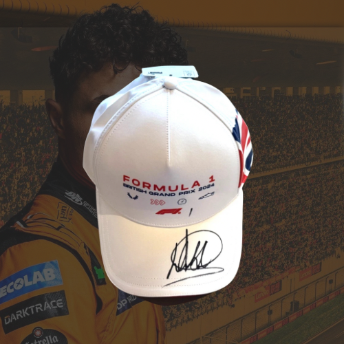 Lando Norris Signed 2024 British GP Cap