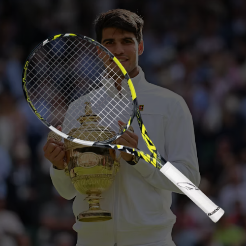 Carlos Alcaraz Signed Tennis Racquet