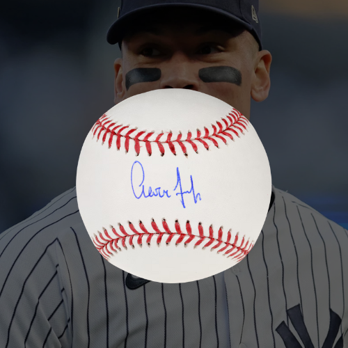 Aaron Judge Signed Baseball