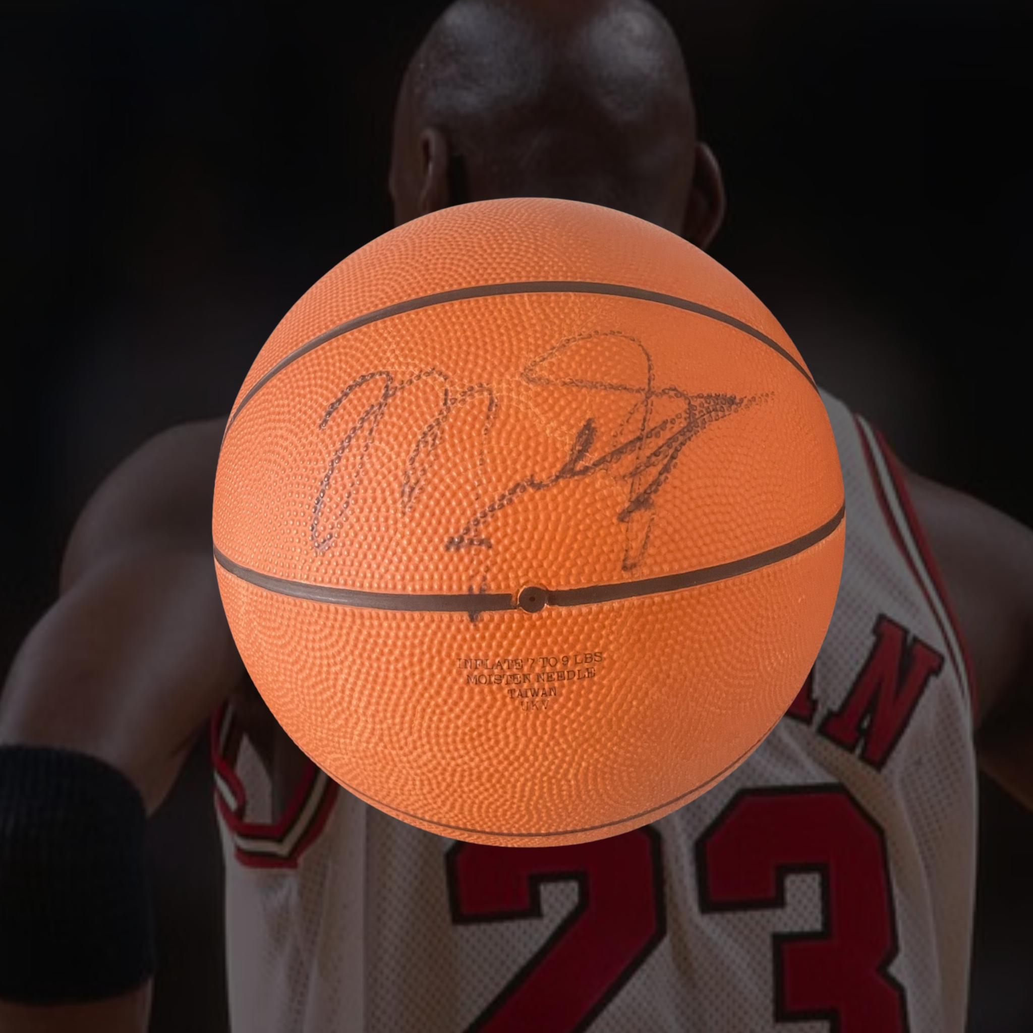 Michael Jordan Signed Basketball